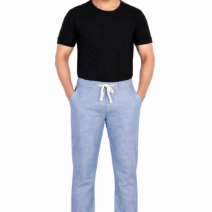 Premium Men’s Dusty Blue Safari – Stylish Comfort Fit