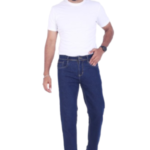 Men’s Regular Fit Denim Blue Jeans | Design No. 4305 | Premium Cotton Stretch Denim